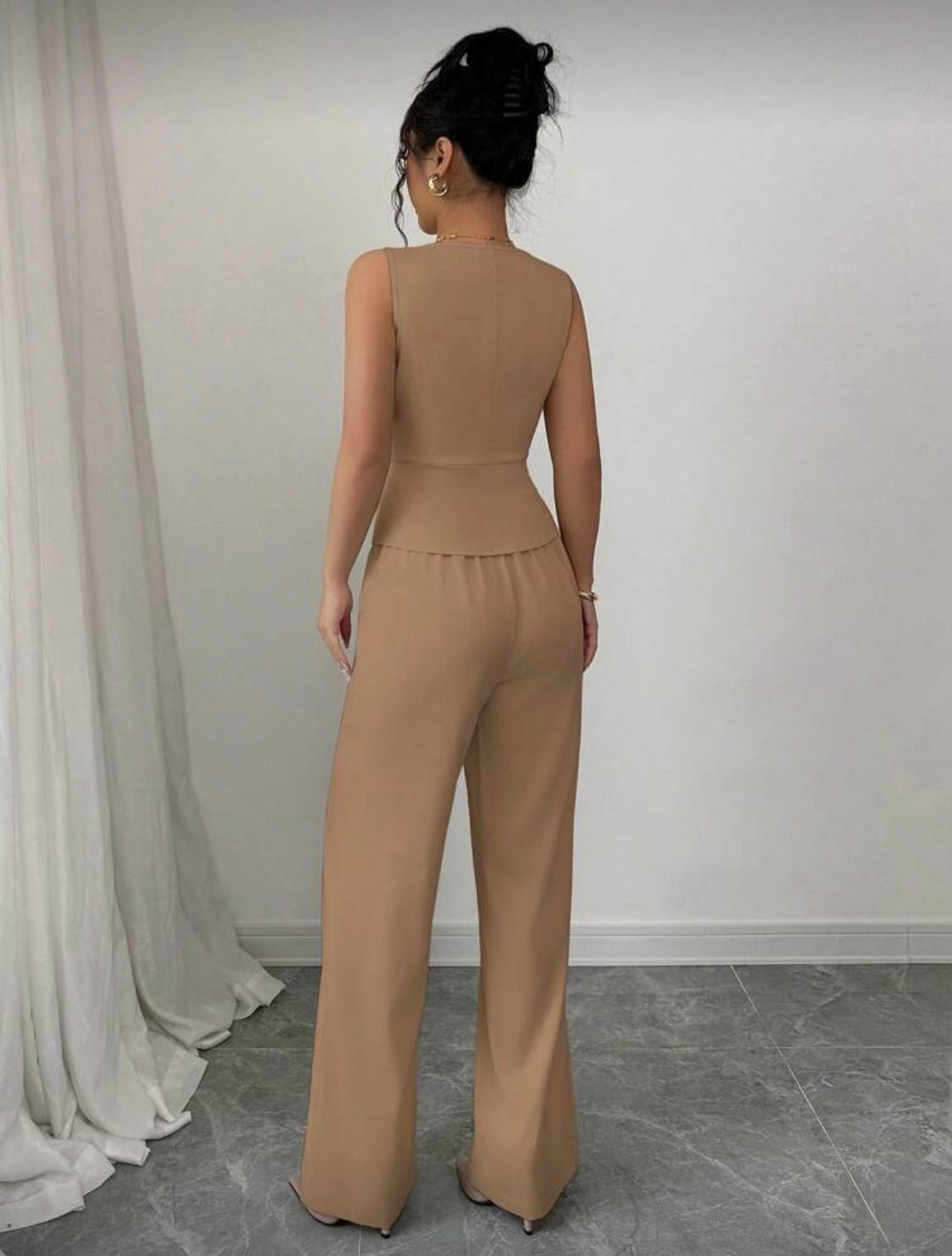Set Hose und Asymmetrischer Blazer