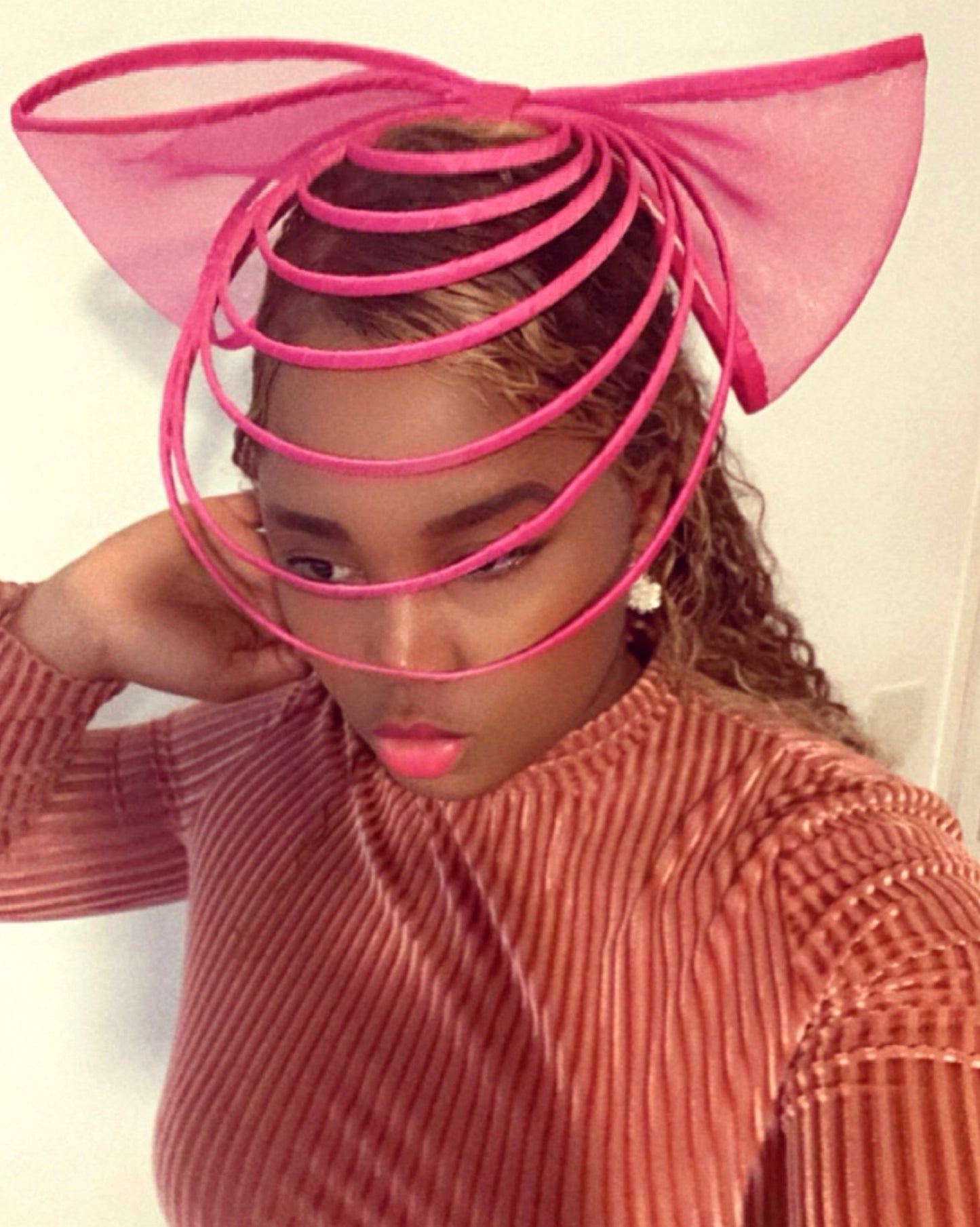 Damen Fascinator-Hut mit Blume - RAIZA Collection