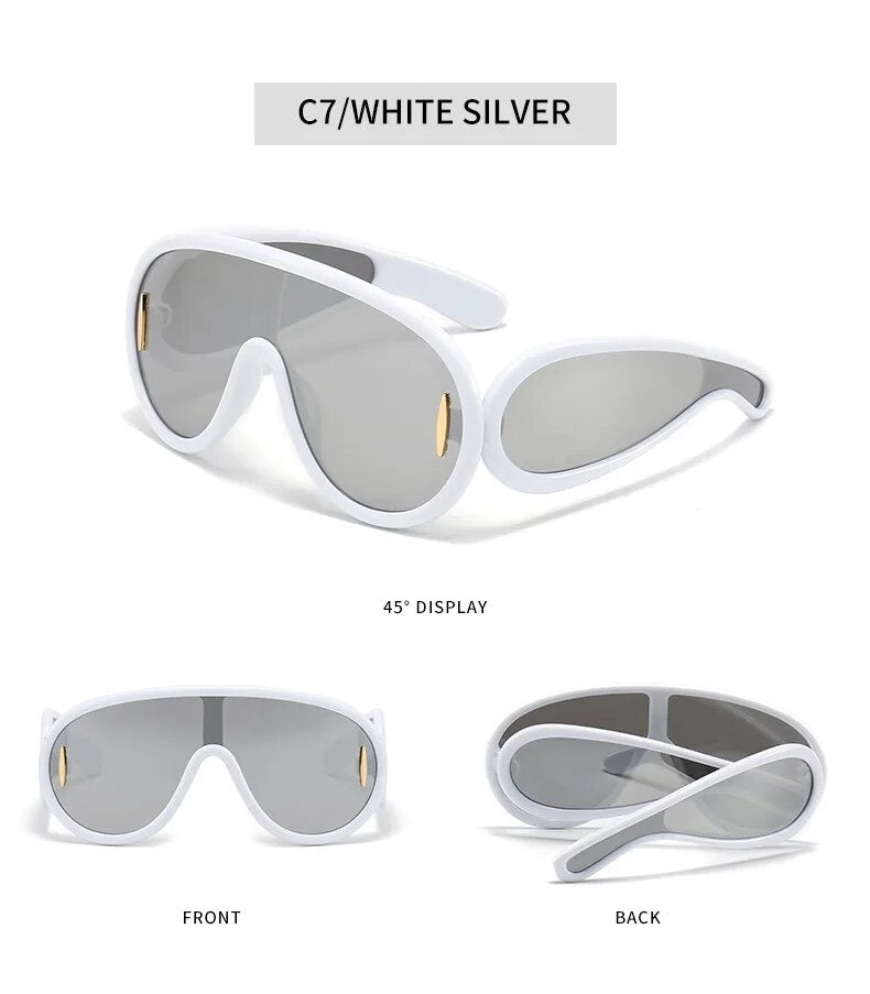 Fashion Übergröße Sonnenbrille - RAIZA Collection