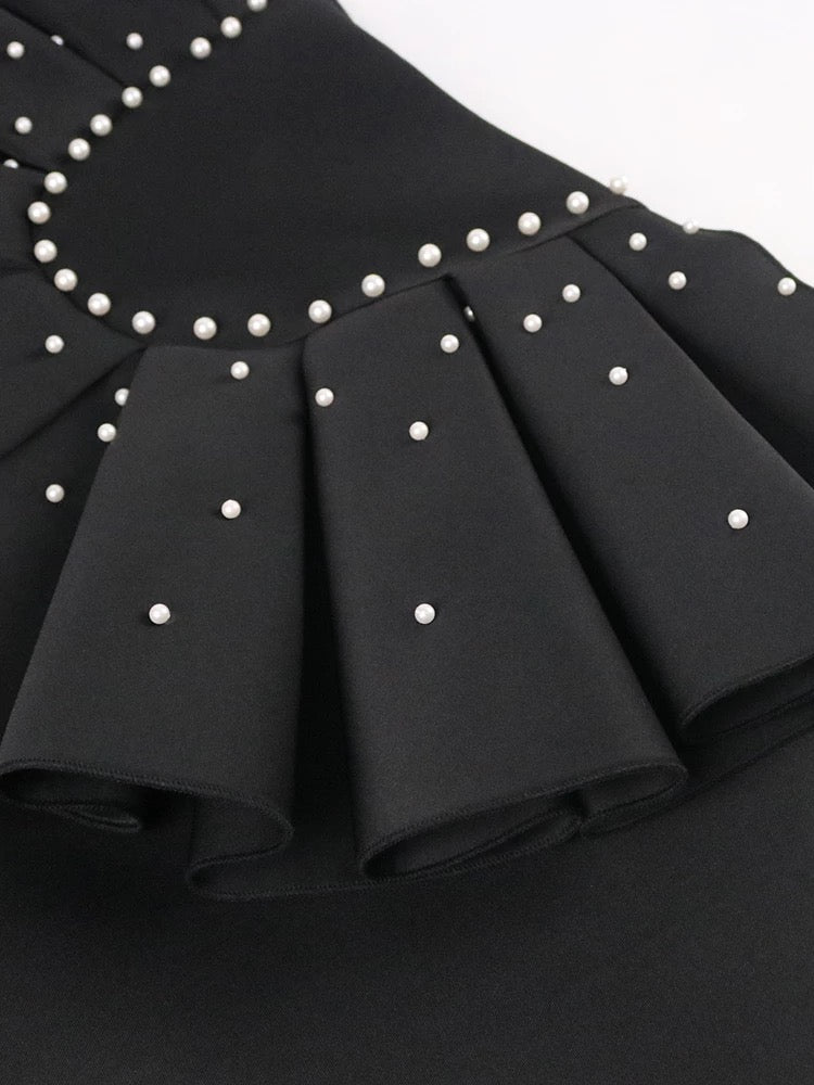 Raiza ekegantes Kleid mit Perlen - RAIZA Collection