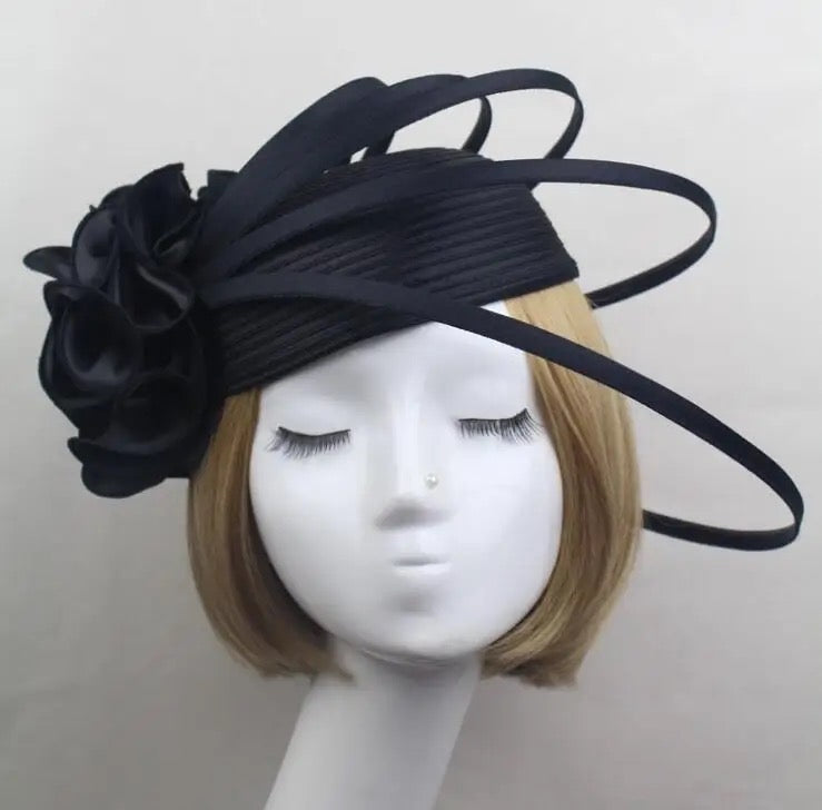 Raiza collection - Damen Fascinator Hut mit Blume - RAIZA Collection