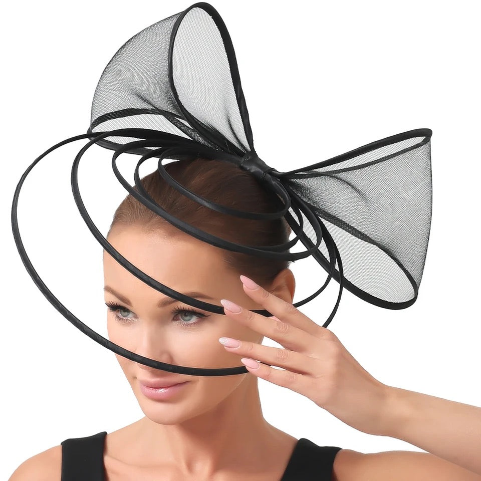 Damen Fashion und Fascinator Damen Hut mit Blume - RAIZA Collection