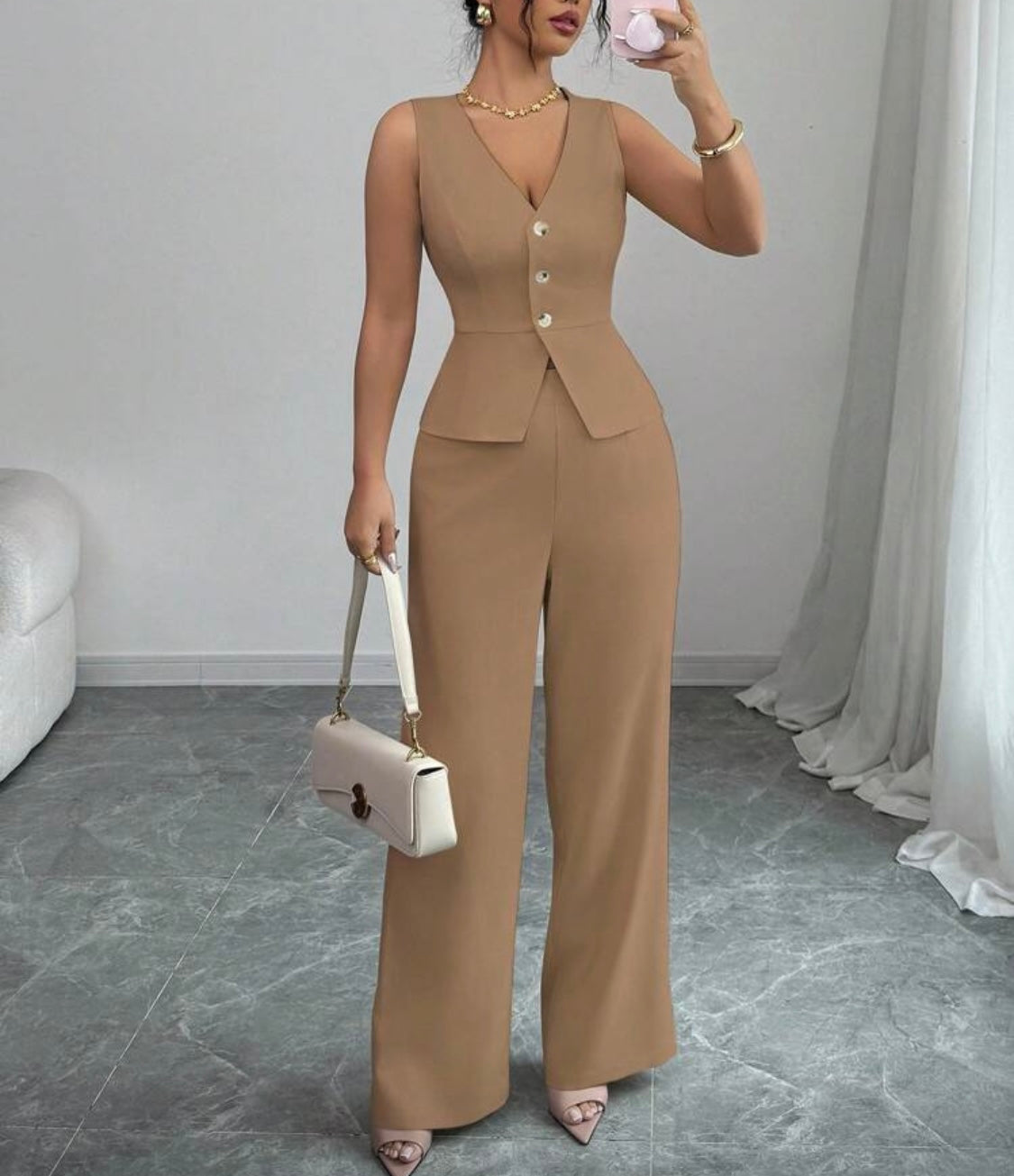 Set Hose und Asymmetrischer  Blazer