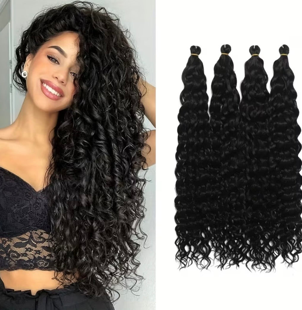 100 g Luxury Synthetische Deep Twist Häkelhaar
