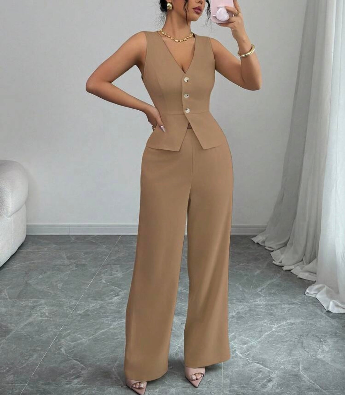 Set Hose und Asymmetrischer  Blazer