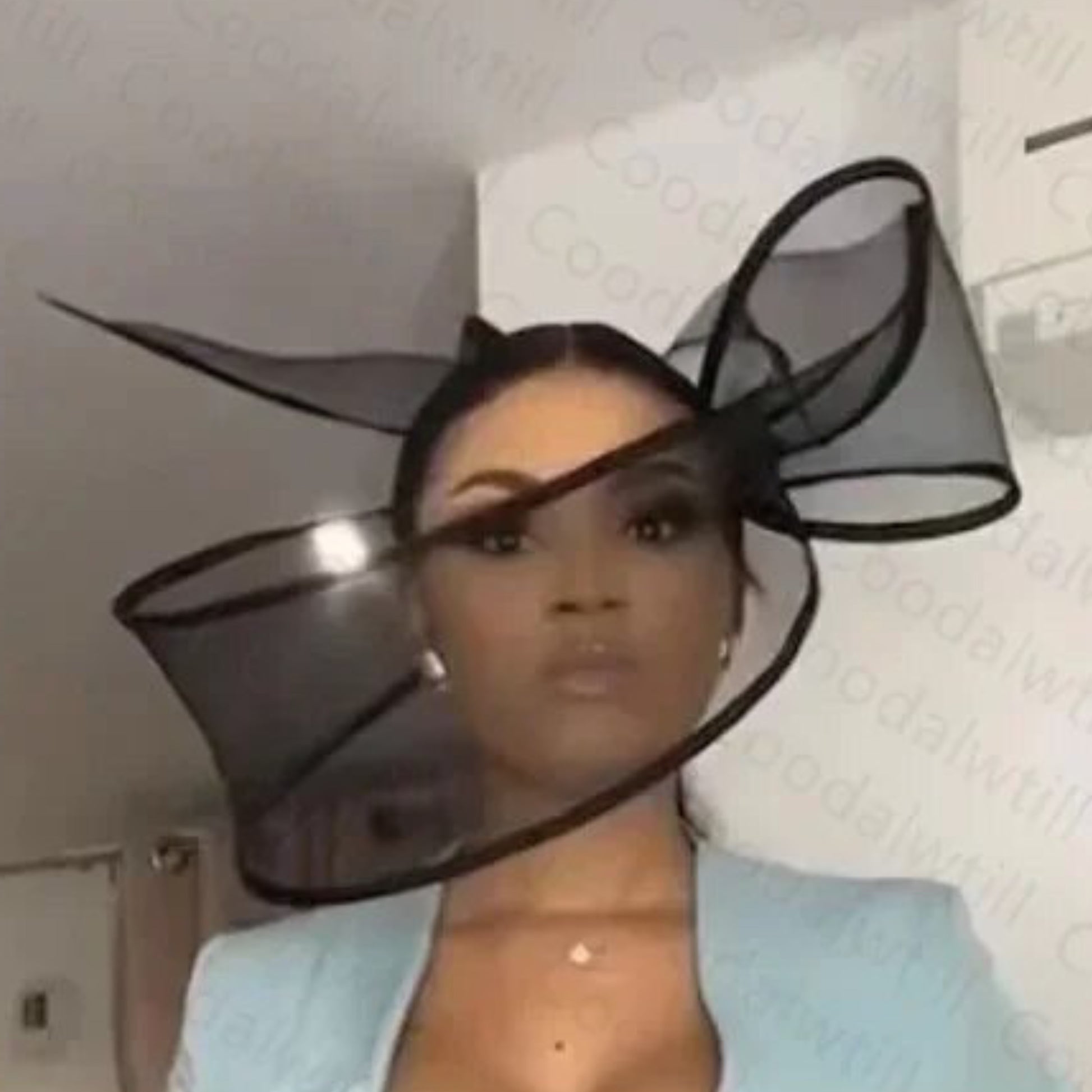Damen Fascinator Damen elegante Hut mit Blume - RAIZA Collection