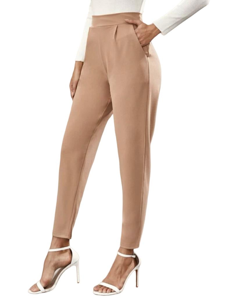 Raiza - Elegant Lange Hoher Taille Hose mit Taschen - RAIZA Collection