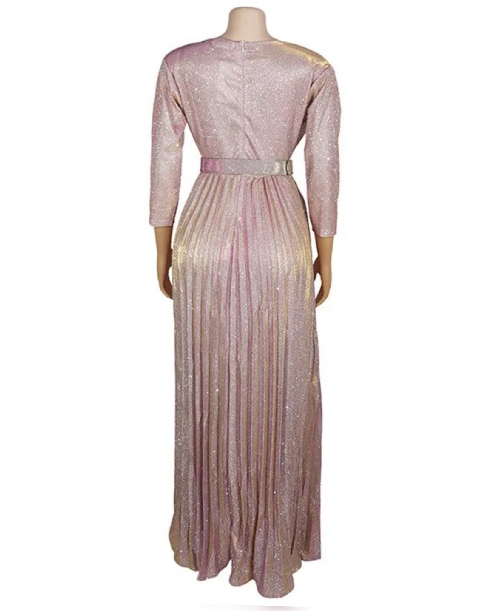 Raiza elegantes Kleid mit taille Gürtel und Glitzer - RAIZA Collection