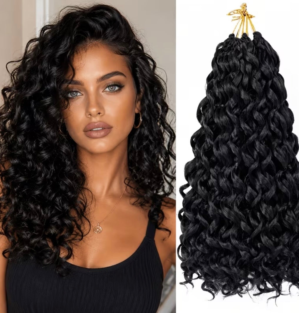 100 g Luxury Synthetische Deep Twist Häkelhaar - RAIZA Collection