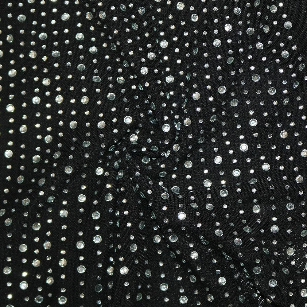 Damen Einteiler Jumpsuits Sexy Bodycon mit Strass Glitzernde Strampler Party Club Outfits Sexy - RAIZA Collection