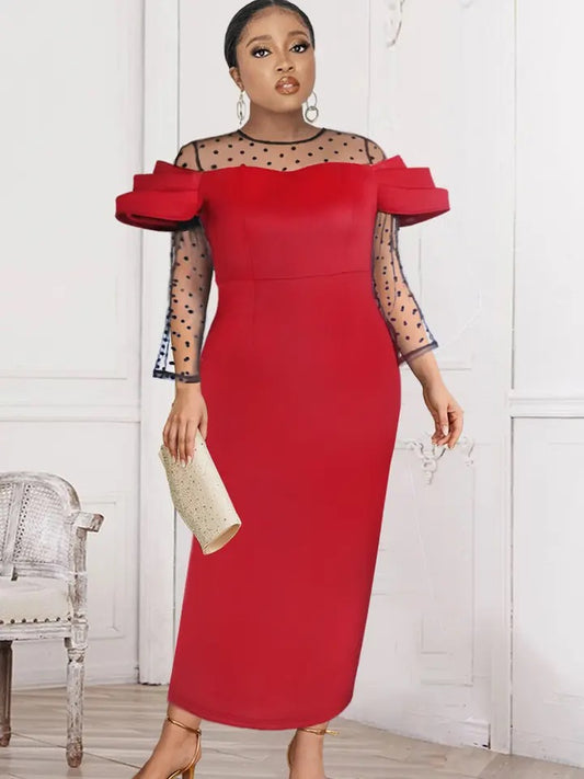 Raiza-Damen Bodycon Vintage Elegant Festliche Party Cocktailkleid - RAIZA Collection