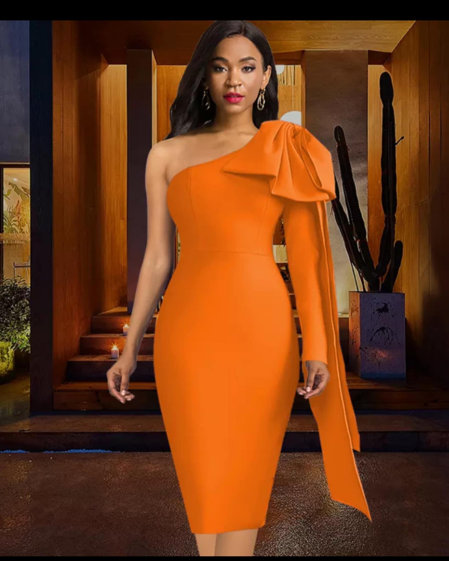 RAIZA Kleid mit einer schulter frei - RAIZA Collection