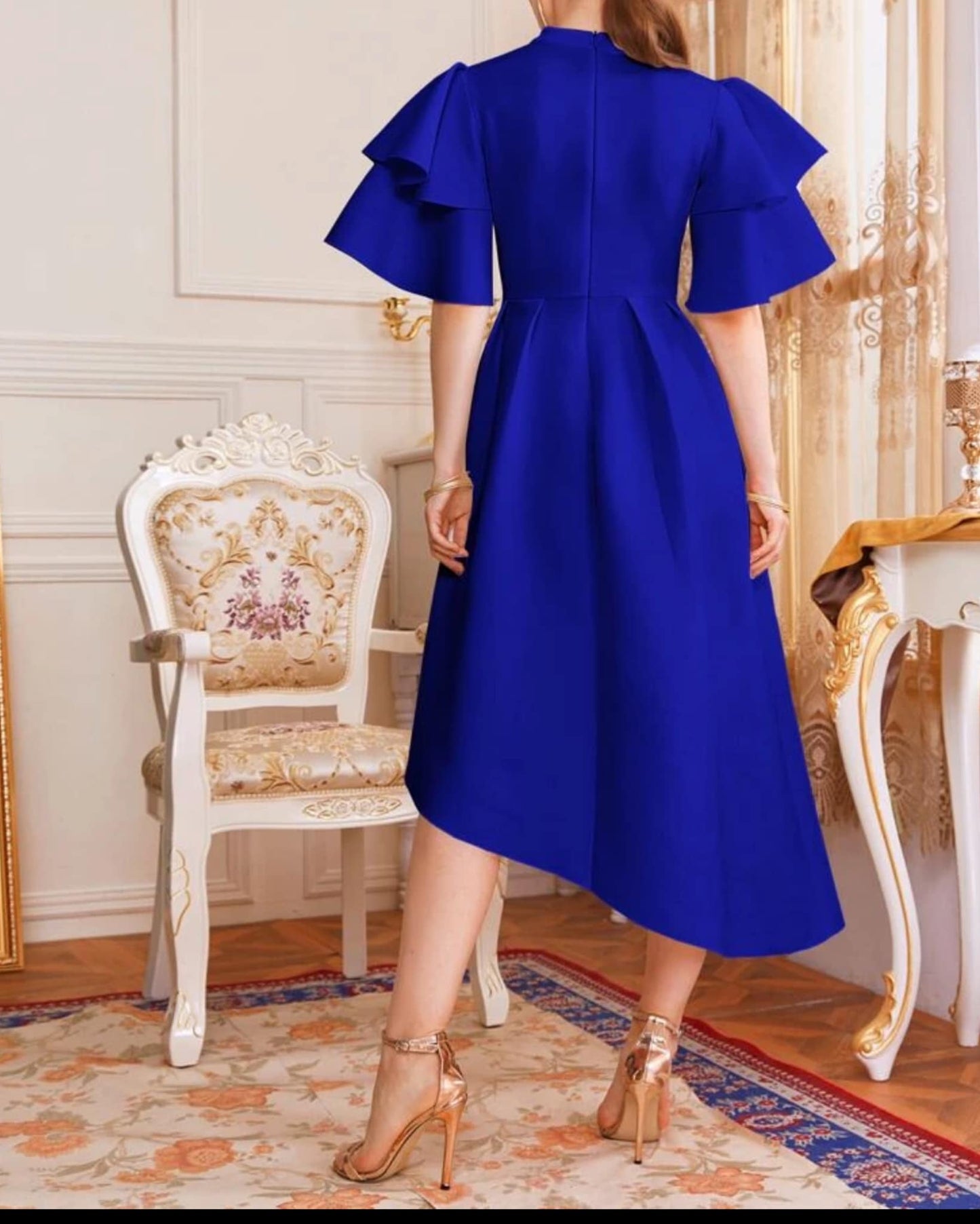 RAIZA Kleid mit stehkragen ohne Gürtel - RAIZA Collection