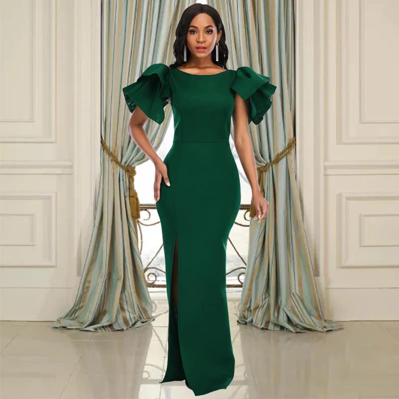 RAIZA Maxi Kleid ohne Gürtel - RAIZA Collection
