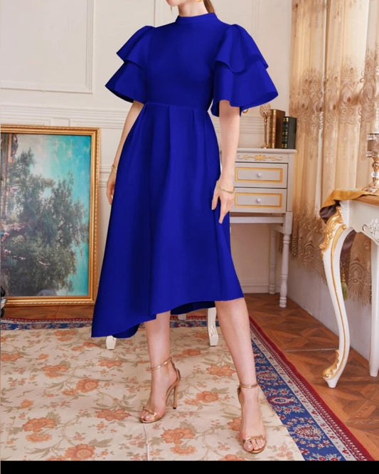 RAIZA Kleid mit stehkragen ohne Gürtel - RAIZA Collection
