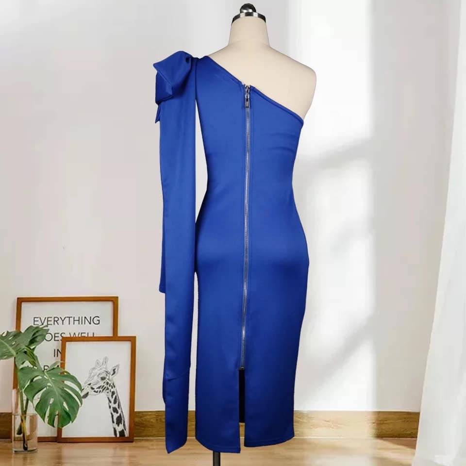RAIZA Kleid mit einer schulter frei - RAIZA Collection