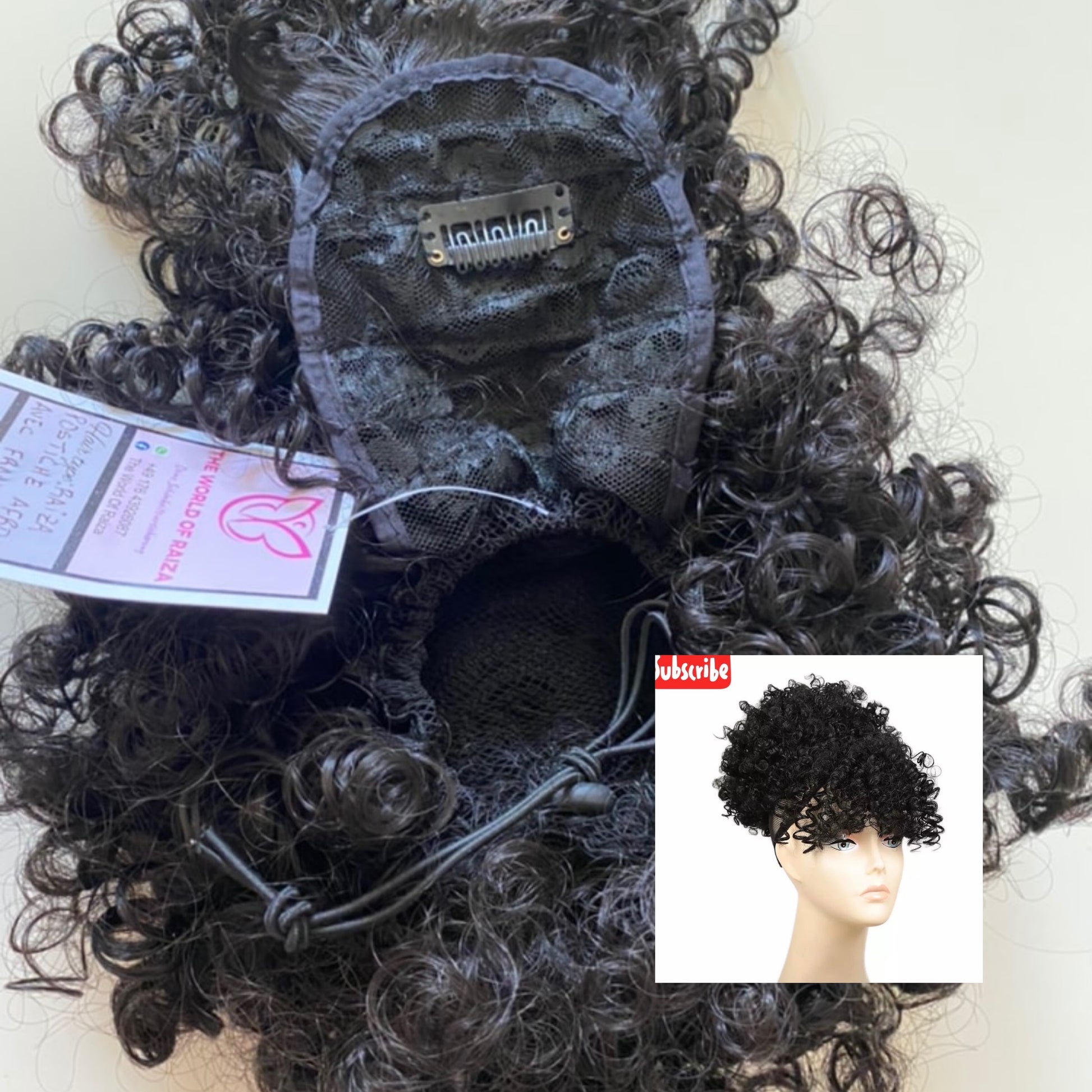 Raiza - Synthetische lockiges Haarteil - RAIZA Collection