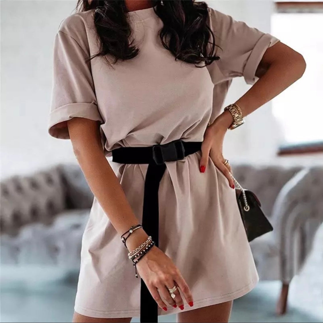 Raiza - hose und T-Shirt mit Gürtel. - RAIZA Collection