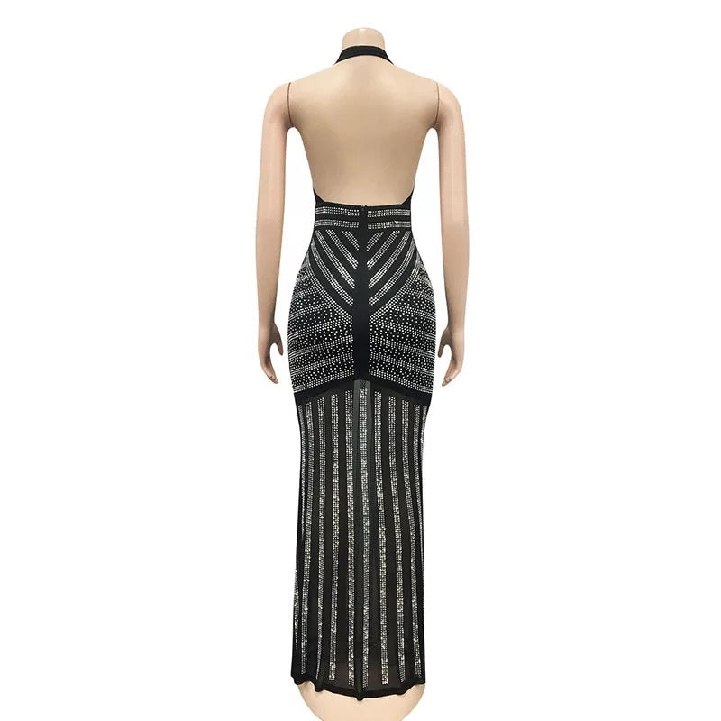 Raiza Sexy Maxi Kleid und V ausschnitt - RAIZA Collection