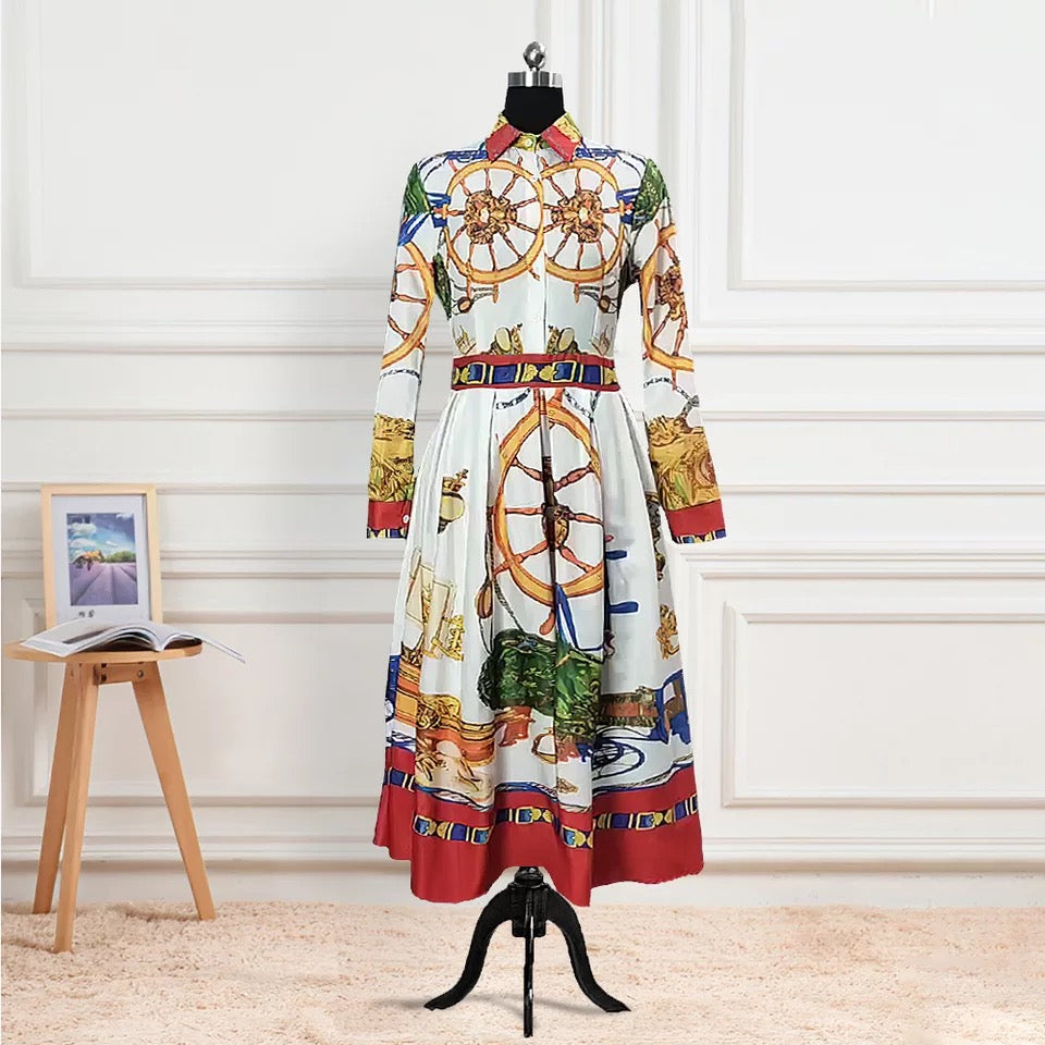Raiza elegantes kurzarm Kleid - RAIZA Collection