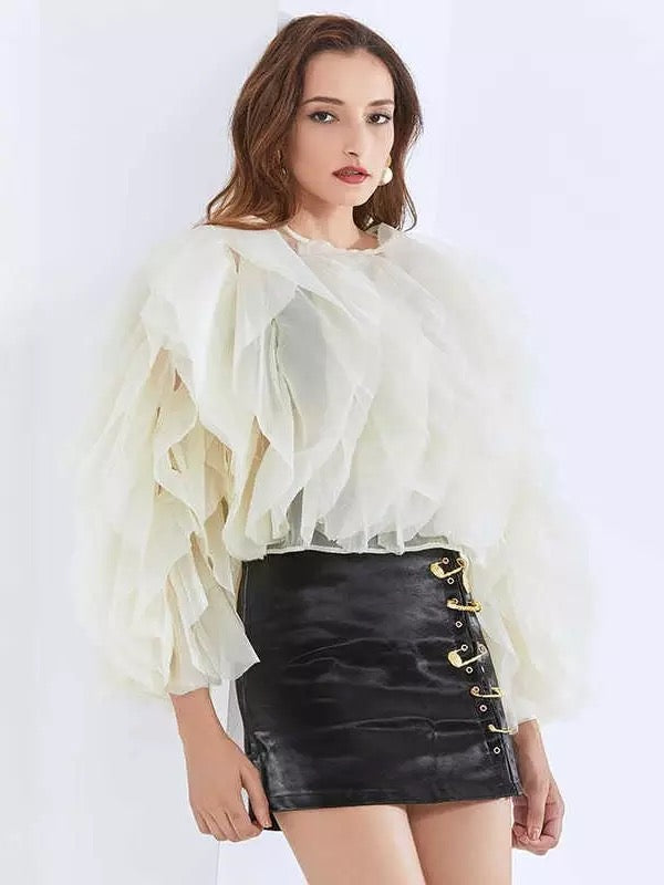 Raiza vintage Bluse mit Langarm - RAIZA Collection
