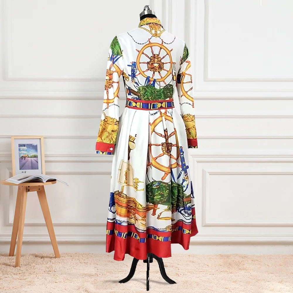 Raiza elegantes kurzarm Kleid - RAIZA Collection