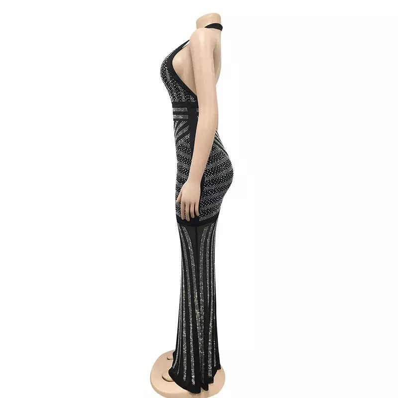 Raiza Sexy Maxi Kleid und V ausschnitt - RAIZA Collection