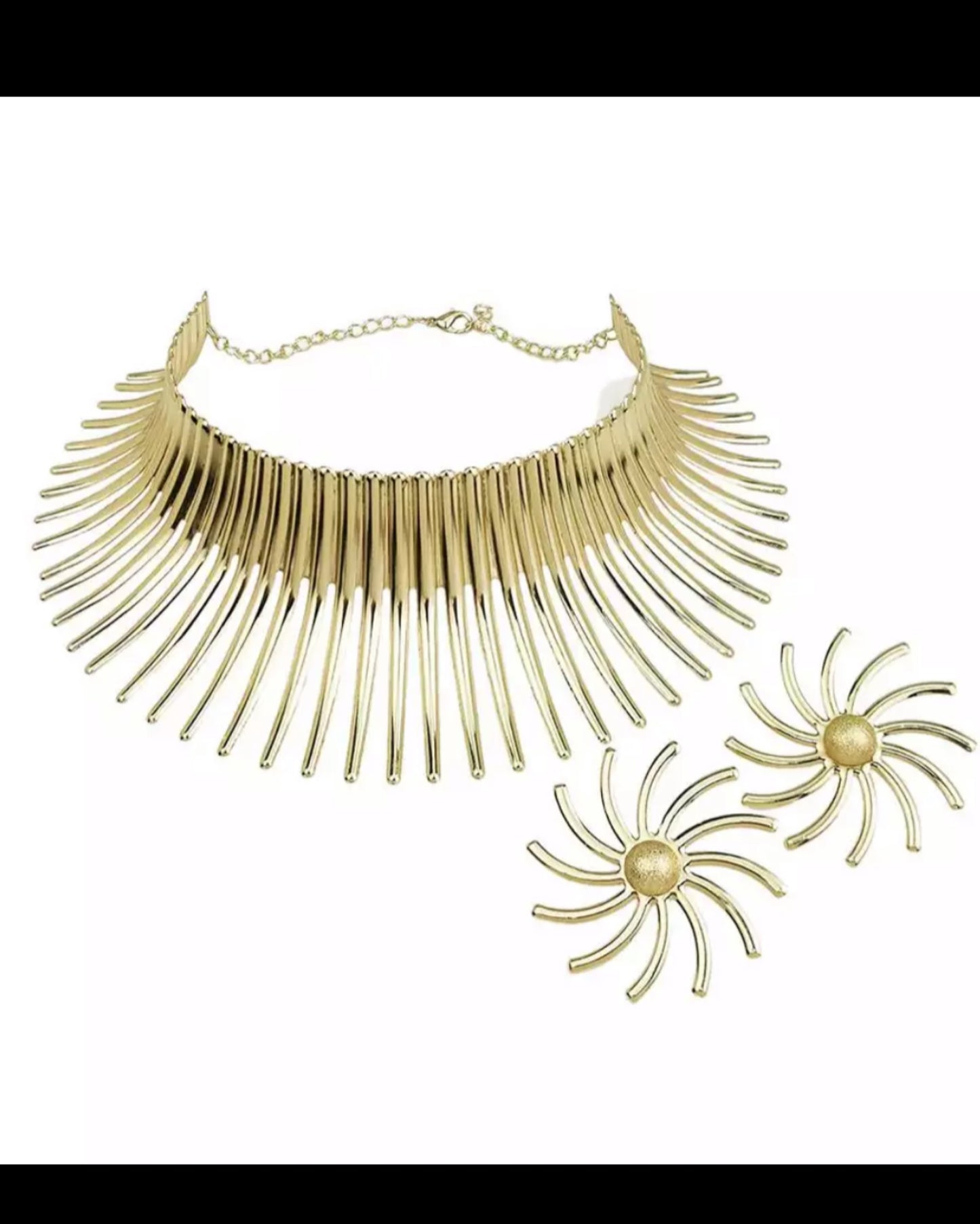 Raiza Vintage Set Halskette und Ohrringe - RAIZA Collection